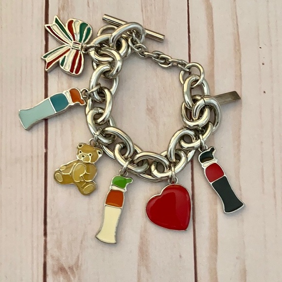 Moschino Timeless Charm Bracelet VTG - Picture 7 of 8